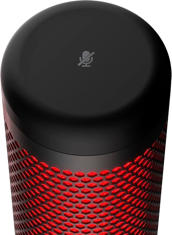 Amazon.co.jp: ハイパーエックス QuadCast USBマイク レッド/ブラック