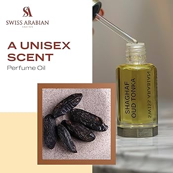Swiss Arabian Shaghaf Oud Tonka Concentrated Perfume Oil, 12ml