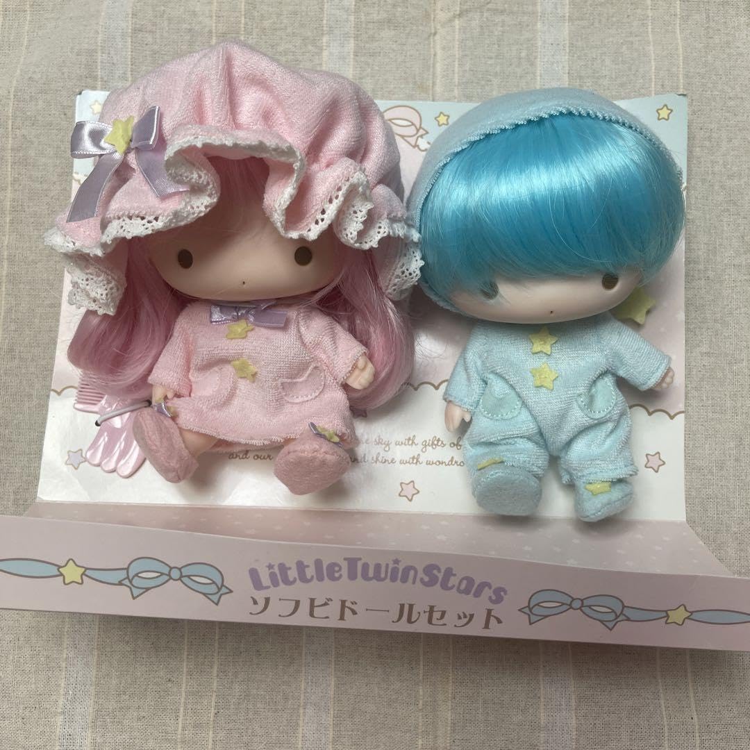 Amazon.co.jp: リトルツインスターズ キキララ ソフビドールセット