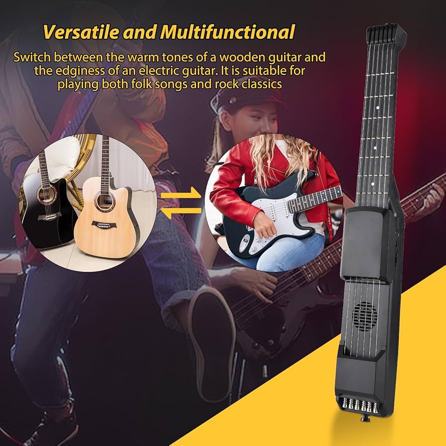 Amazon.co.jp: BCDYH 7フレット スマートエレキギター サイレント練習