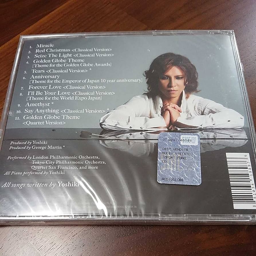 Amazon.co.jp: 未開封 X-JAPAN YOSHIKI Classical ヨシキ クラシカル