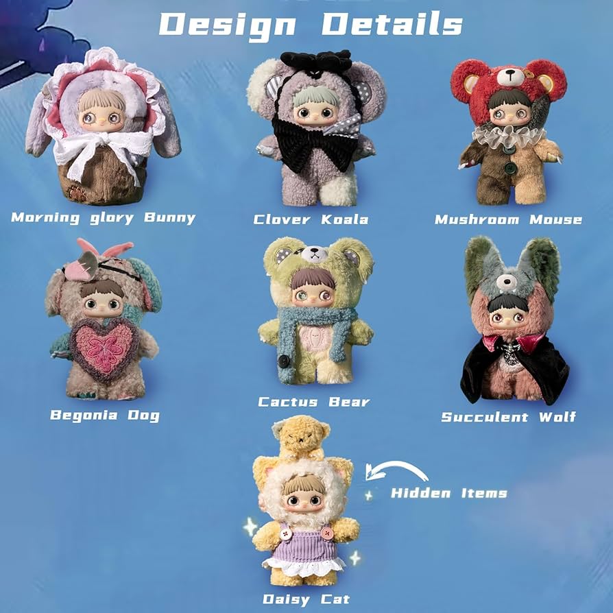 Amazon.co.jp: MayMei 双生秘境シリーズ ぬいぐるみ｜マグネット式