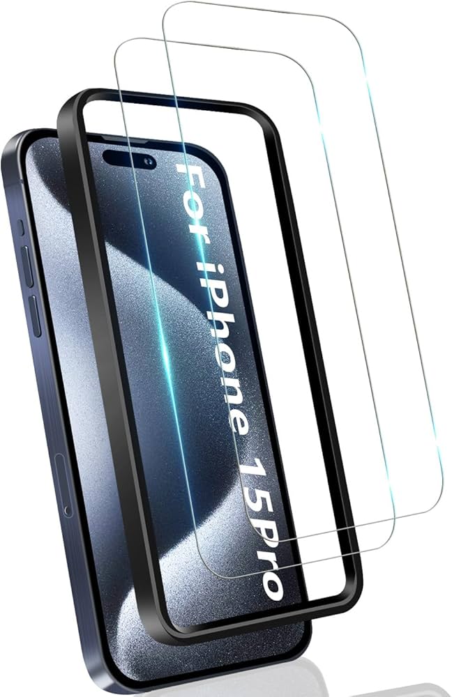 Amazon | iPhone 15Pro ガラスフィルム iPhone15 Pro用 保護フィルム