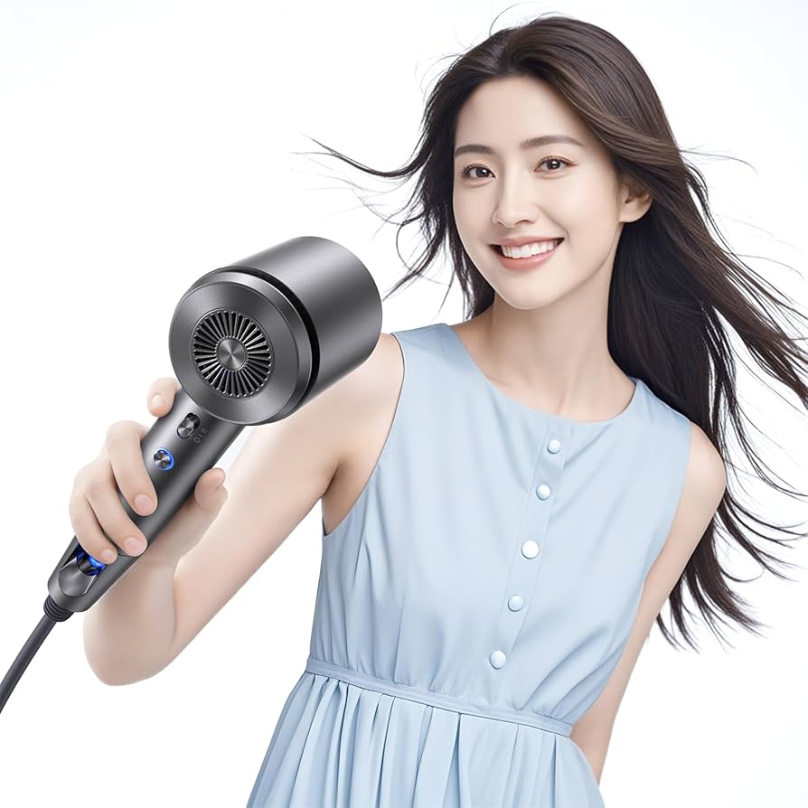 Amazon | llano ドライヤー 大風量 速乾 小型 超軽量 静音 高濃度