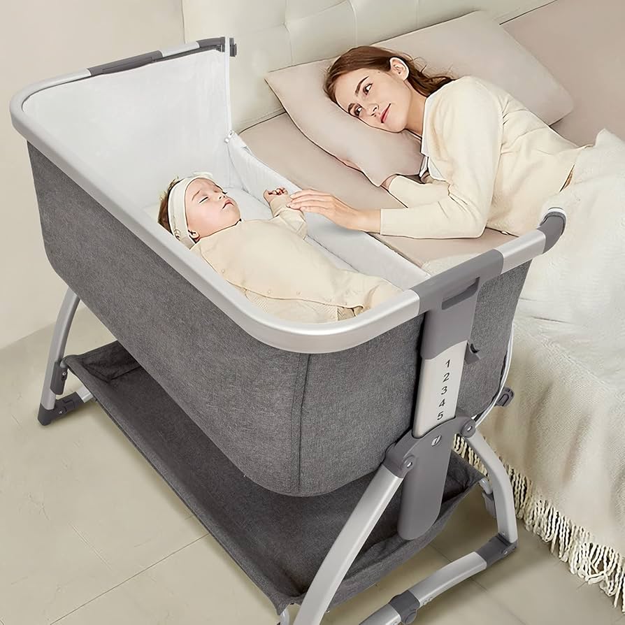 Maydolly 3-in-1ベビーベッド バシネット 添い寝ベッド 揺りかご