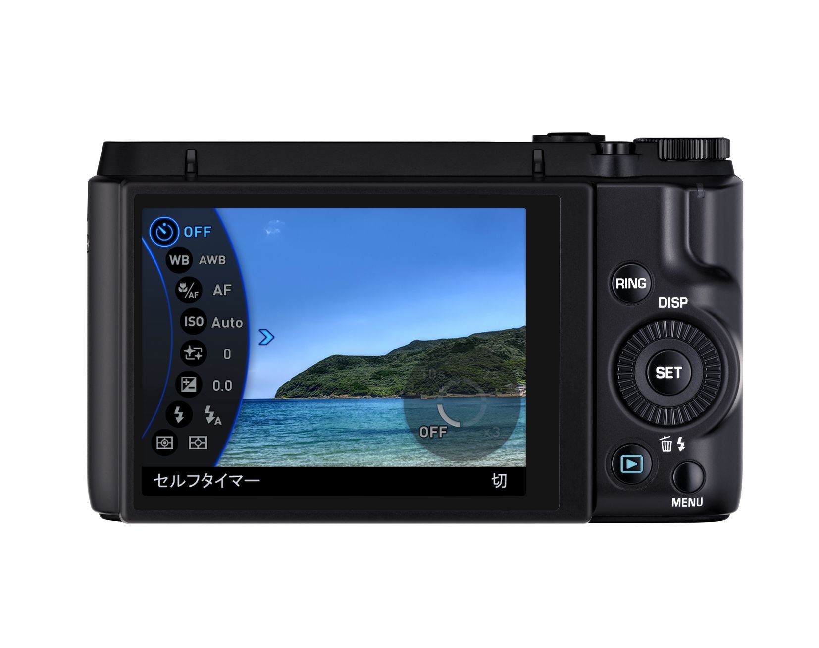 Casio High Speed Exilim Ex-zr1000 Digital Camera Black Ex-zr1000bk