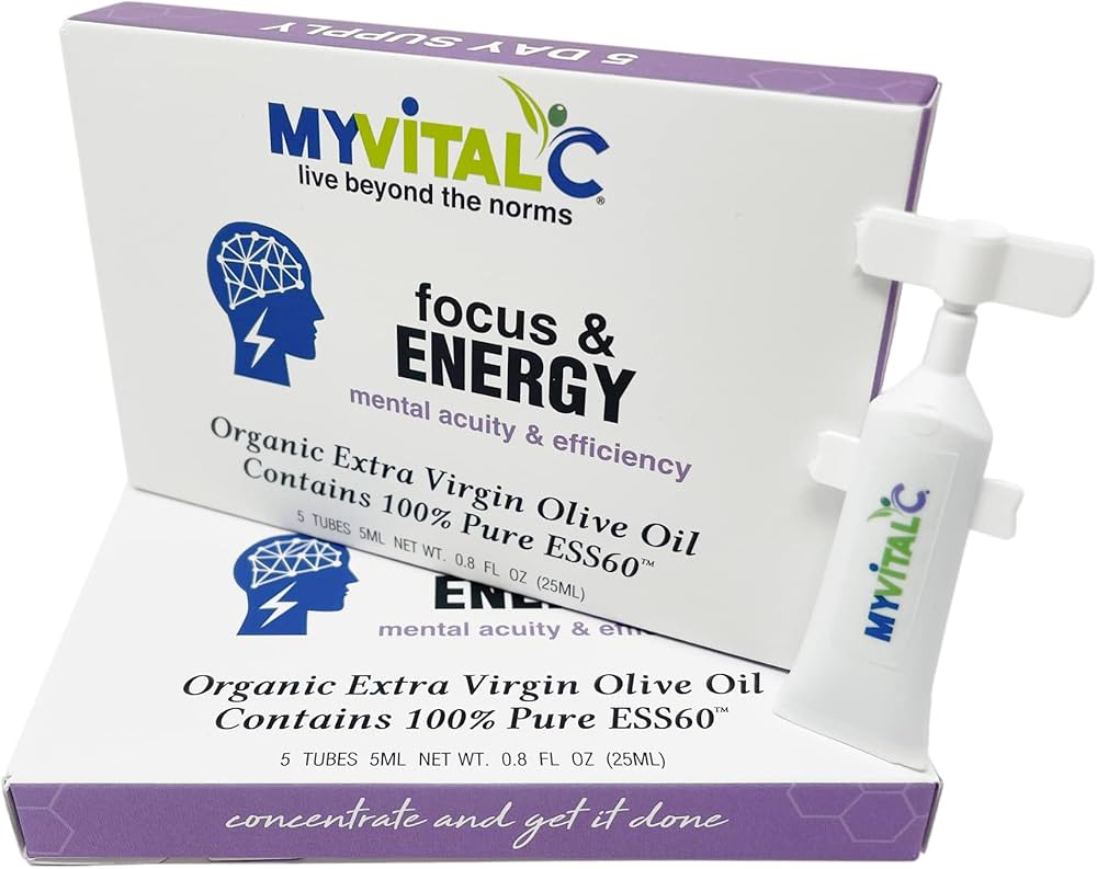 Amazon.com: MyVitalC Pure ESS60 in Organic Extra Virgin Olive Oil