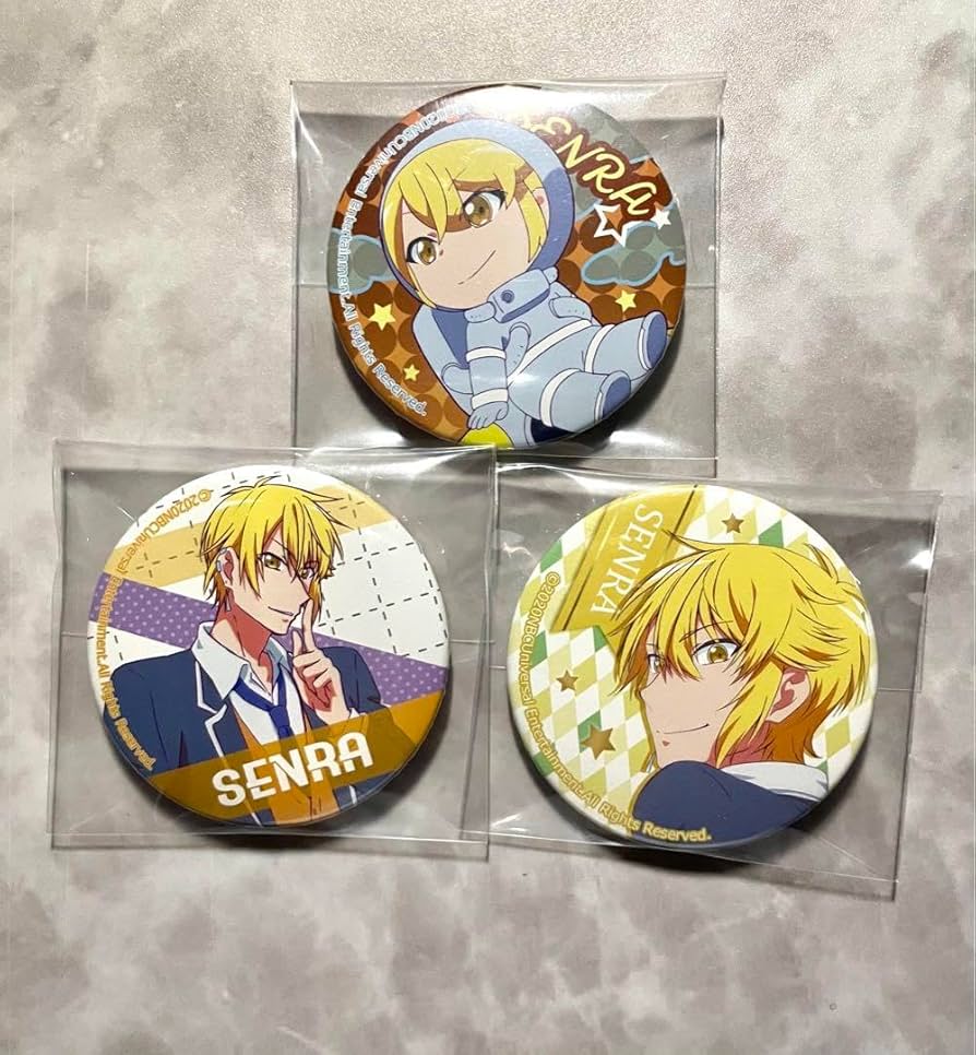 Amazon.co.jp: 浦島坂田船の日常第2弾 センラ 缶バッジ 等身 デフォ