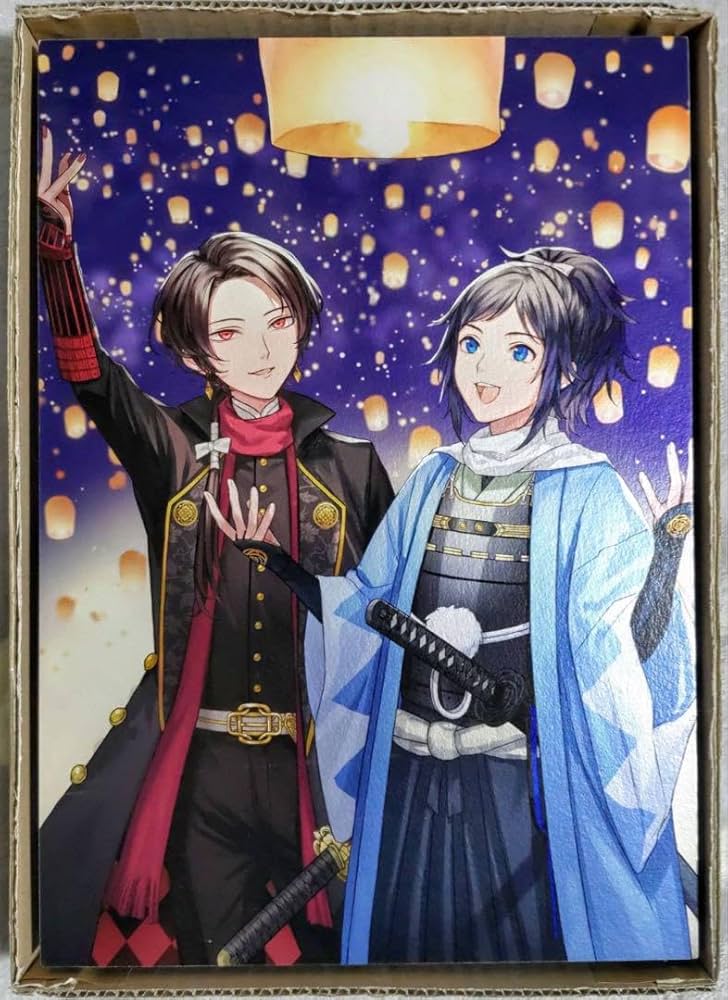 Amazon.co.jp: 刀剣乱舞 灯結び展 描きおろしイラスト 大和守安定 加州