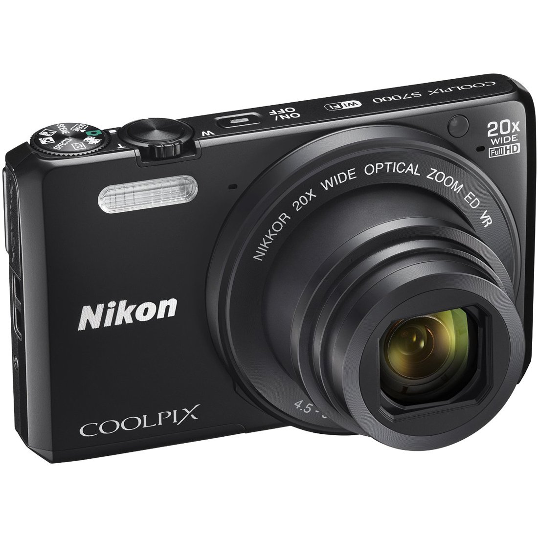 Amazon Canada: Nikon COOLPIX S7000 Digital Camera with 20x Optical