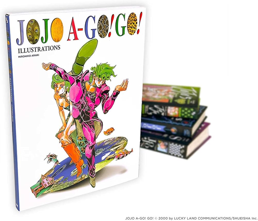 Amazon.com: JoJo A-Go!Go!: 9781974746859: Araki, Hirohiko: ספרים