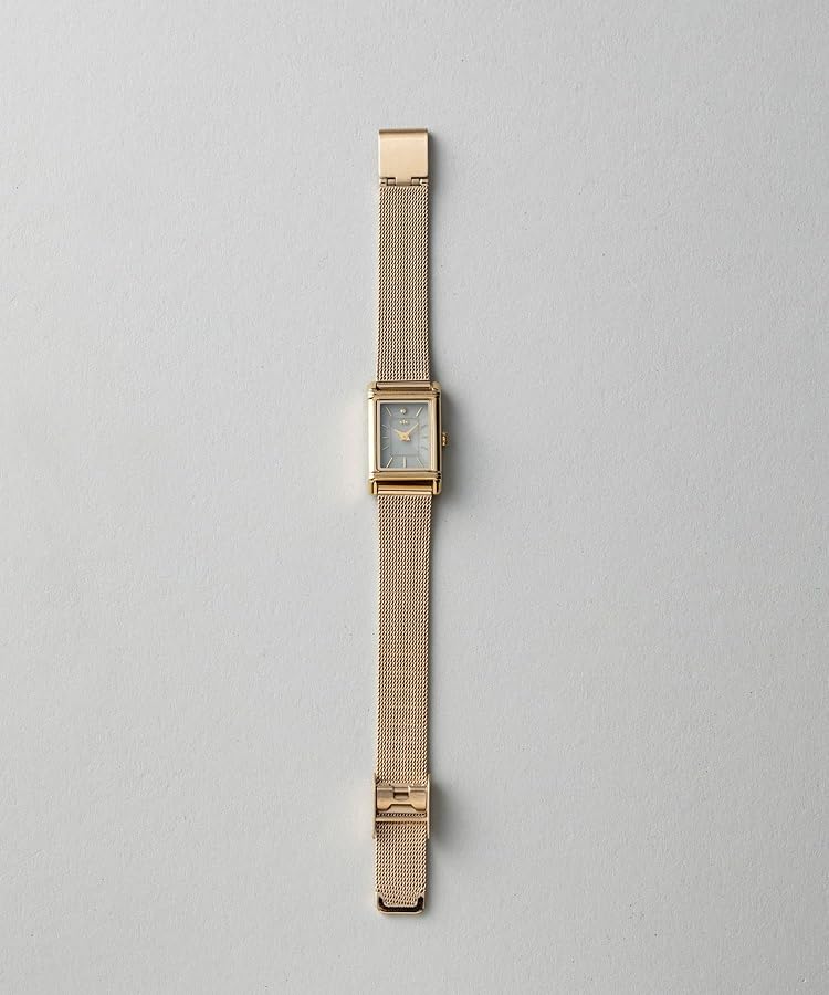 Amazon.co.jp: (エテ) ete ソーラーウォッチ スクエア メッシュベルト