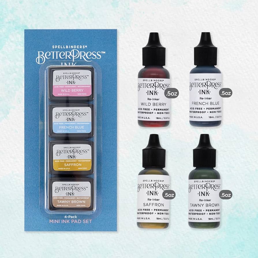 Amazon.com: Spellbinders BetterPress Letterpress Ink Pad