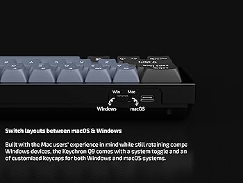 Amazon | Keychron Q9 ホットスワップ可能 有線メカニカルキーボード