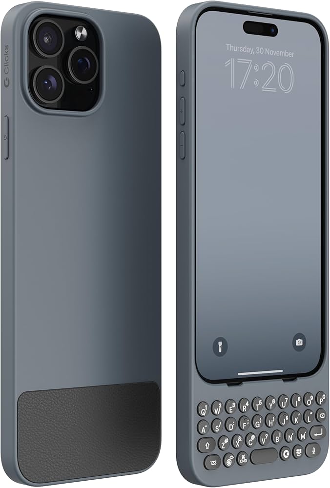 Amazon.com: Clicks Keyboard for iPhone 15 Pro Max – Keyboard Case