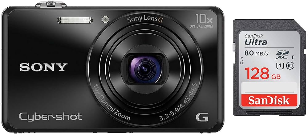 Buy Sony Cybershot DSC-WX220/B 18.2MP Digital Camera (Black) +