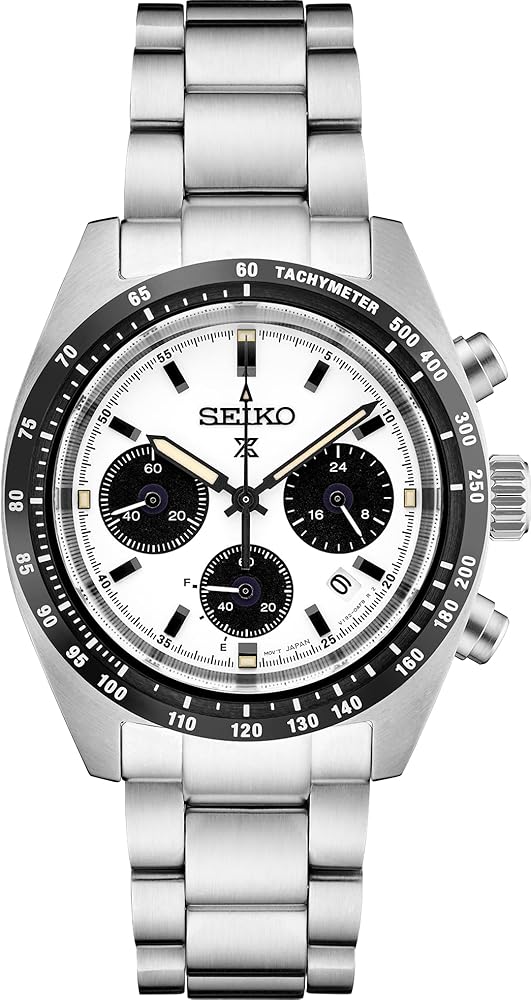 Amazon.com: SEIKO SSC813 Solar Watch for Men - Prospex Speedtimer