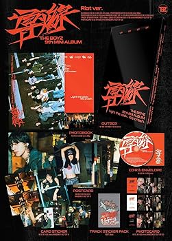 Amazon.com: The Boyz - 9th Mini Album 導火線 Trigger CD (Riot ver