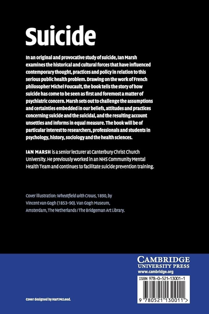 Amazon.com: Suicide: Foucault, History and Truth: 9780521112543