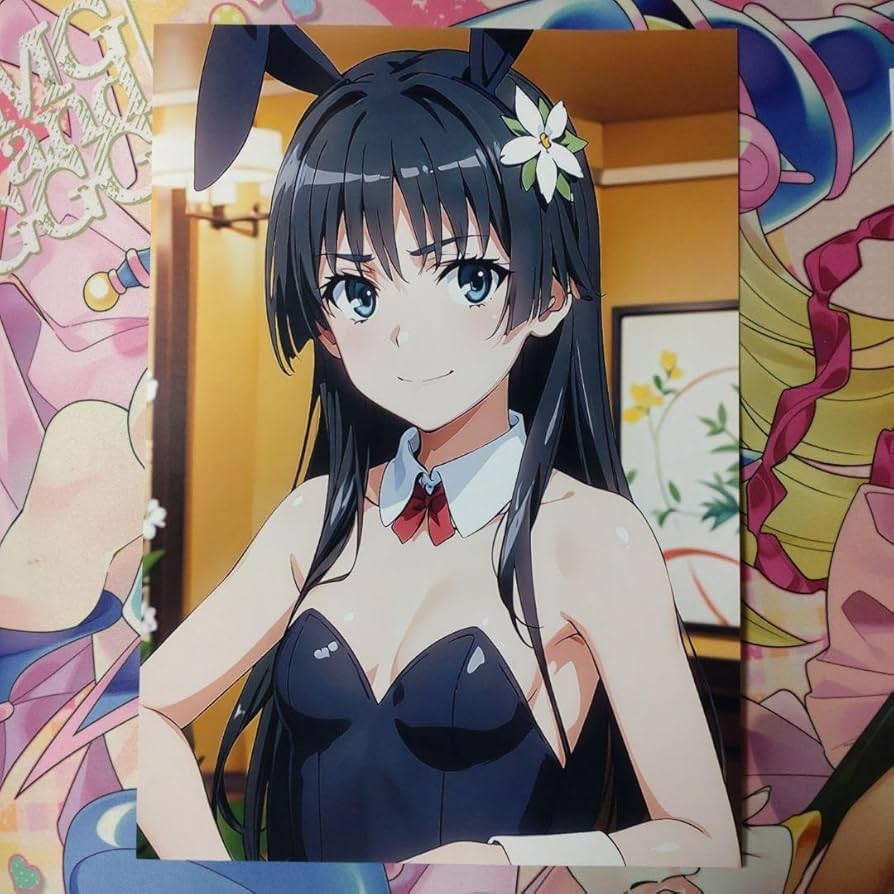 Amazon.co.jp: 佐天涙子バニーガールとある科学の超電磁砲A4サイズAI