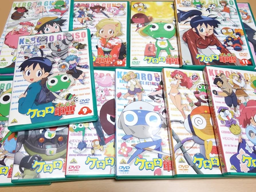 Amazon.co.jp: 国内正規品 DVD 76枚 ケロロ軍曹(シーズン12345劇場版4