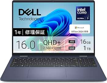 Amazon.co.jp: 【Amazon.co.jp限定】Dell ノートパソコン Dell 16 Plus