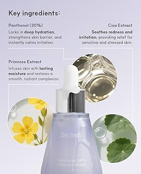 Amazon.com: De:maf Panthenol 30% Wonder Drops Ampoule, Panthenol