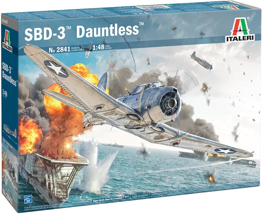 Amazon | イタレリ 1/48 WW2 アメリカ SBD-3 ドーントレス プラモデル