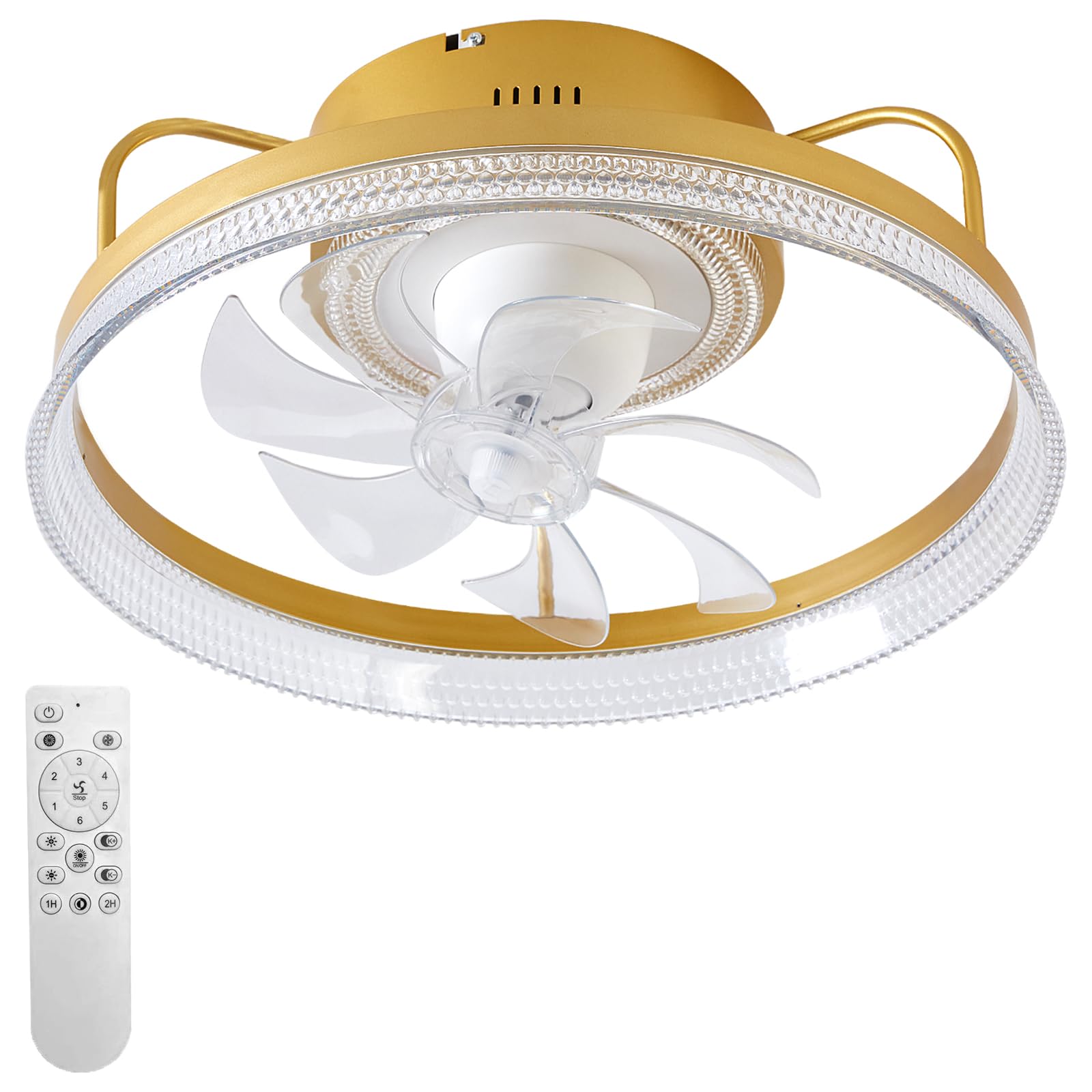 Amazon.co.jp : 360°スイング機能搭載 シーリングファンライト