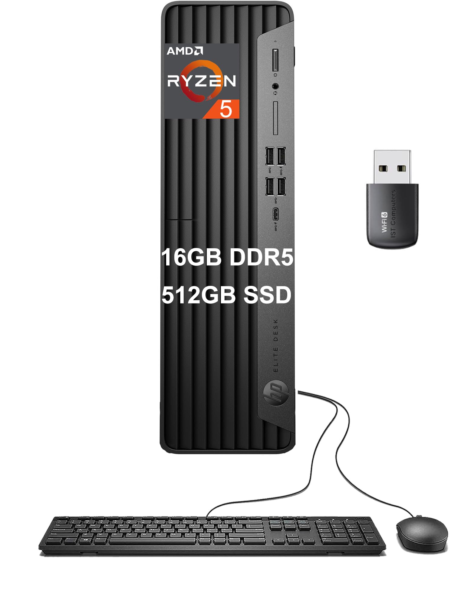 Amazon.co.jp: HP Elite SFF 805 G9 ビジネスデスクトップPC (16GB