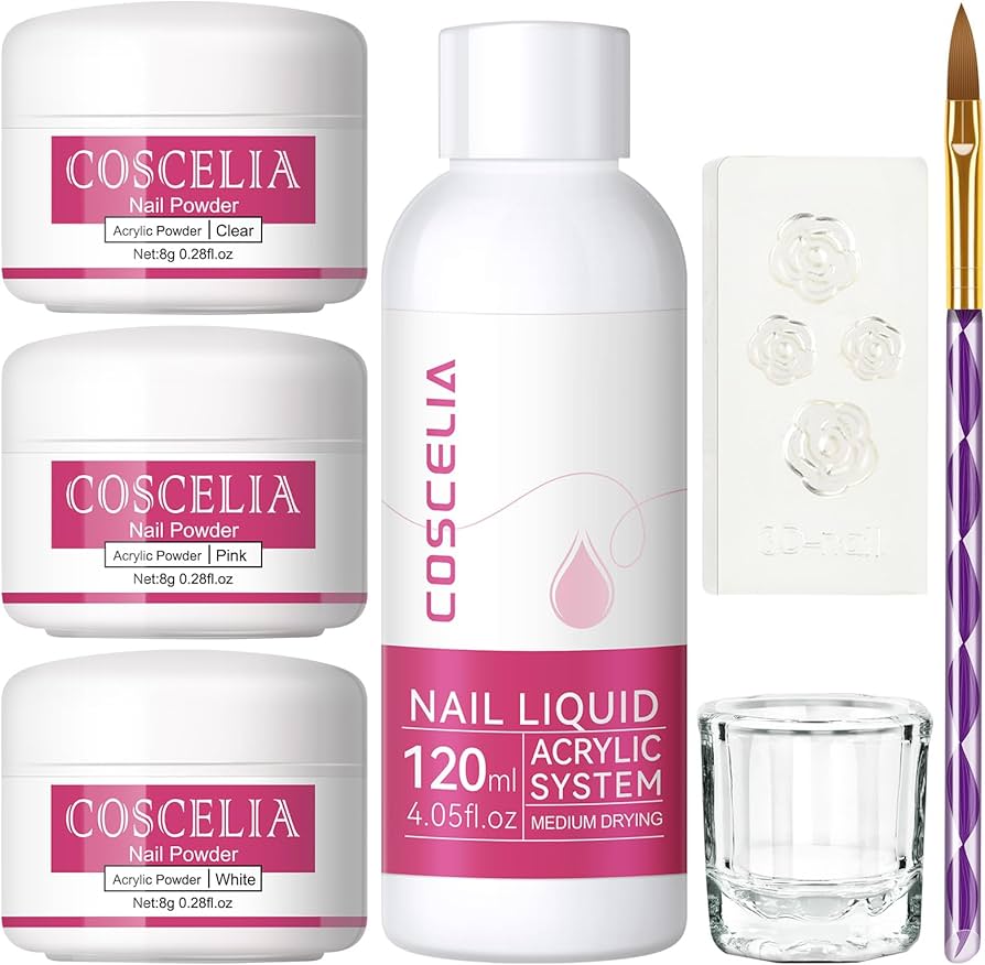 Amazon.co.jp: COSCELIA アクリルパウダー 長さ出し アクリルパウダー