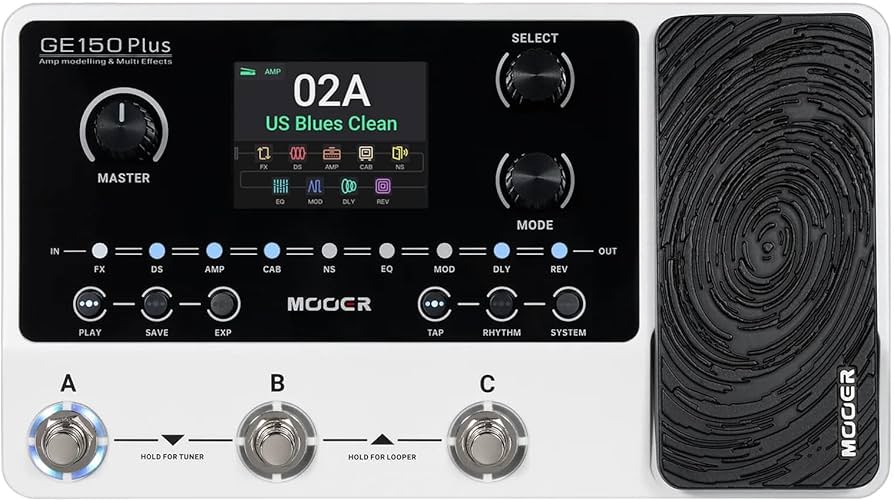 Amazon | Mooer ムーアー GE150 Plus マルチエフェクター ギター