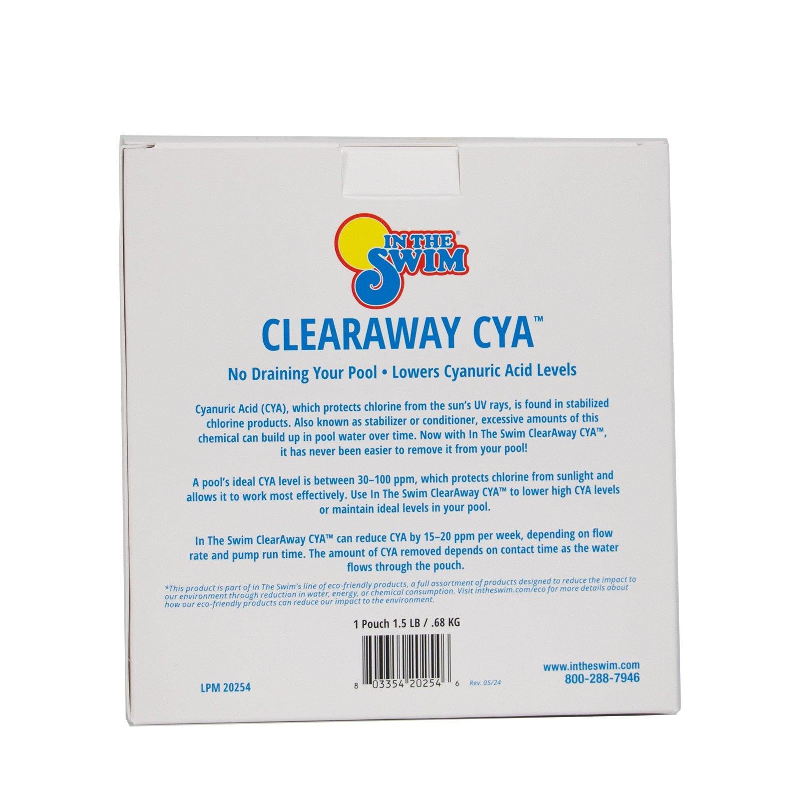 Amazon.com : In The Swim ClearAway CYA Lowers Cyanuric Acid Levels