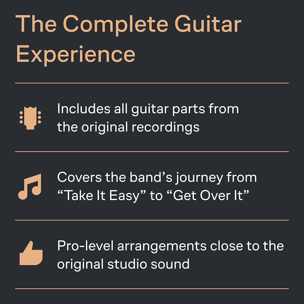 Amazon.com: The Very Best of Eagles Guitar Recorded Versions | 33