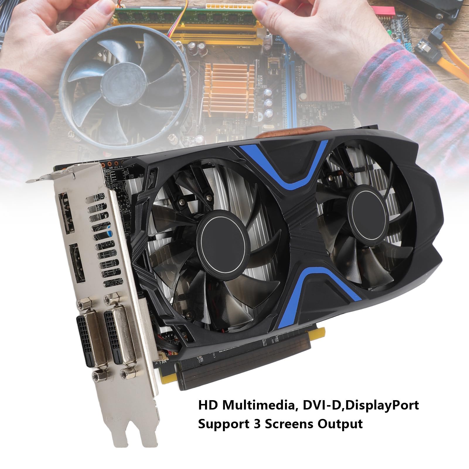 Amazon | GTX1050TI 4GBグラフィックカード、GDDR5 128ビットGPU PCIE