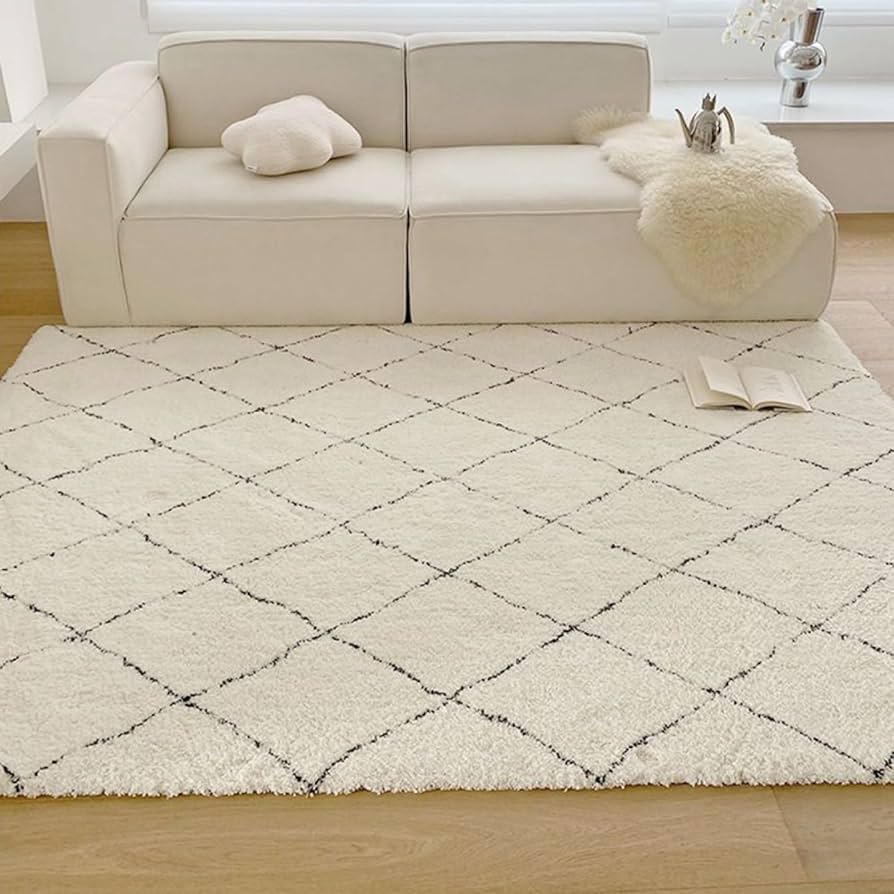 Amazon｜ツネユウ 正方形 洗える ベニワレン風 ラグ ラグマット