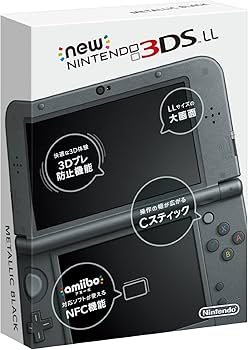 Amazon | New ニンテンドー3DS LL メタリックブラック | ゲーム機本体
