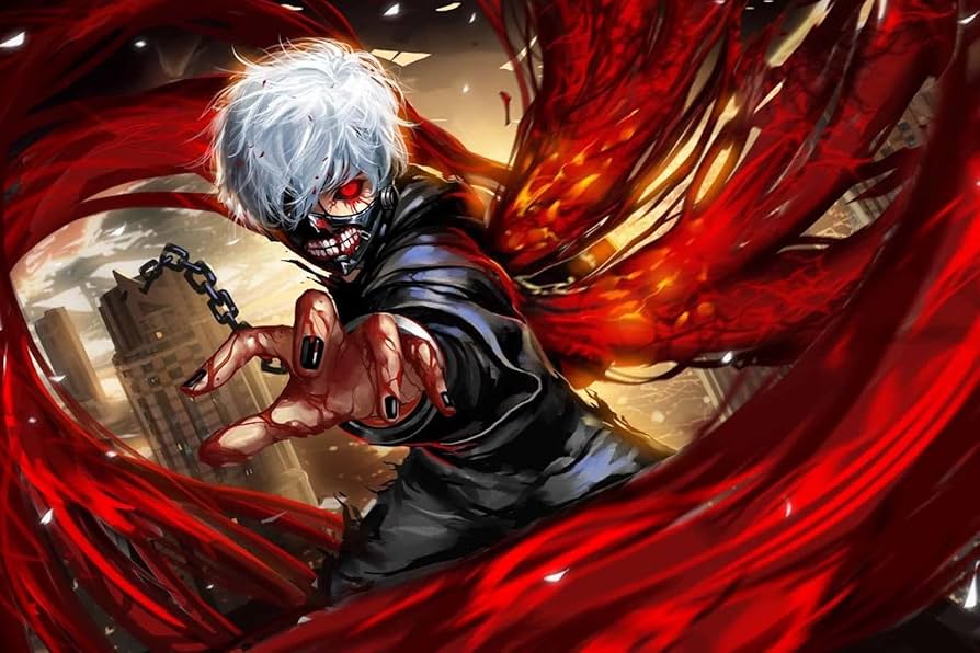 Amazon｜東京喰種トーキョーグールアニメーションキャンバスアート