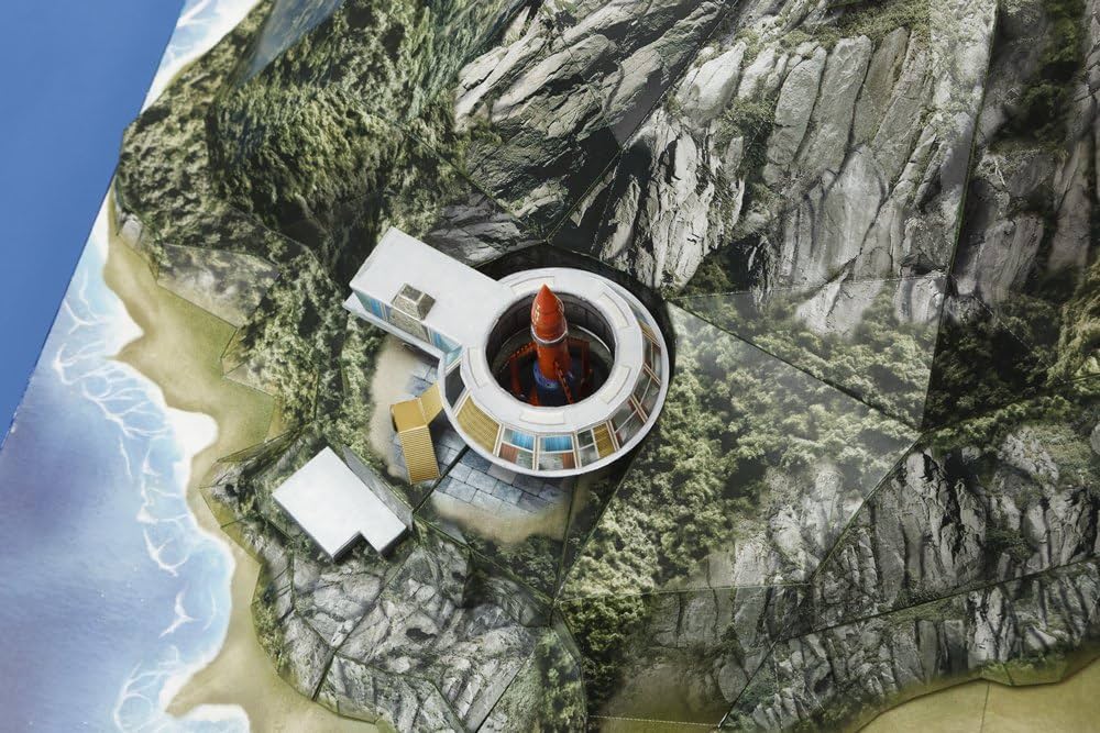 Amazon.co.jp: サンダーバード秘密基地・超リアル模型付き ～全長50cm