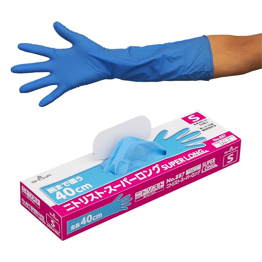 ニトリル手袋 パウダーフリー ニトリル手袋 1,000枚 Sサイズ (パウダー