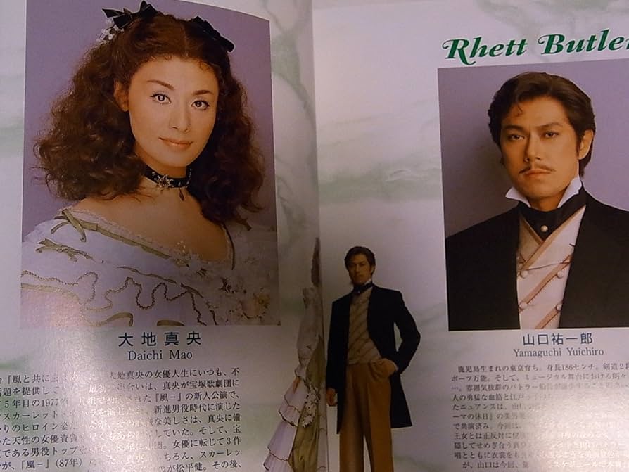 Amazon.co.jp: 風と共に去りぬ 帝国劇場2001年公演舞台パンフレット