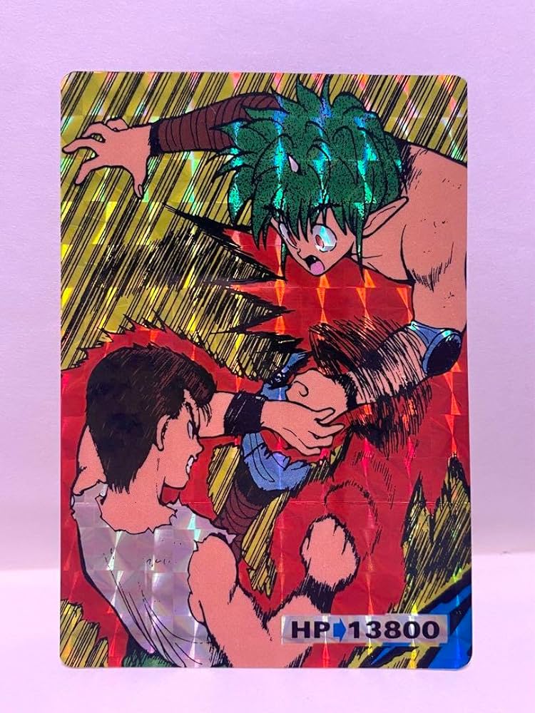 Amazon.co.jp: 幽遊白書 原作絵 カード 幽助 陣 : おもちゃ