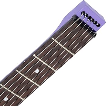 Amazon | Anygigポータブルトラベルエレキギター 82CM 1.6KG パープル