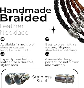 Amazon.com: Urban Survival Gear USA Handmade Thick Leather Cord