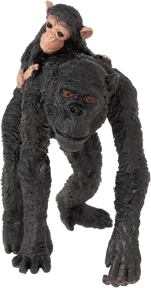 Amazon.com: MOJO Chimpanzee with Baby Realistic International