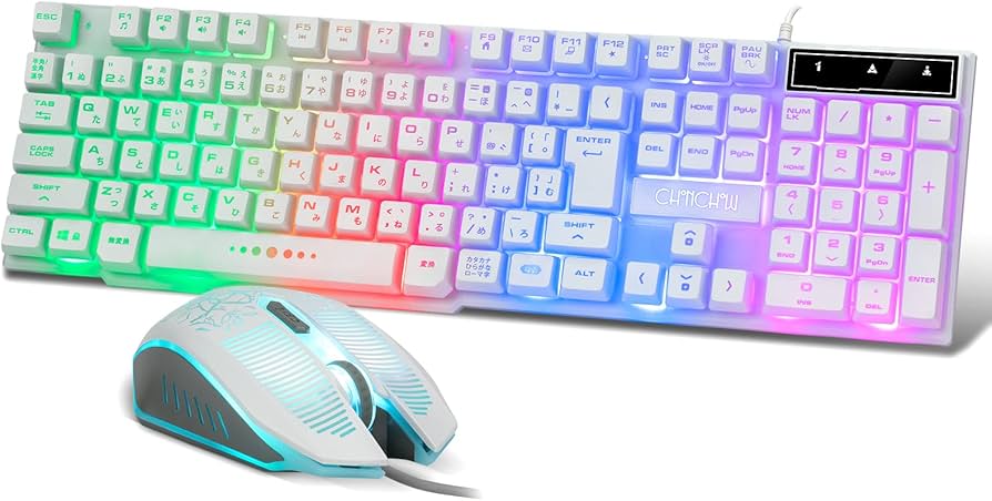 Amazon | CHONCHOW ゲーミングキーボードマウスセット ps4 スイッチに