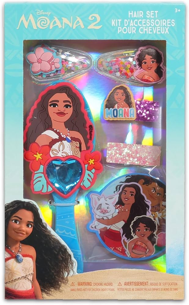 Amazon.com : Moana 2 Hair Accessories Set for Girls - Bundle with