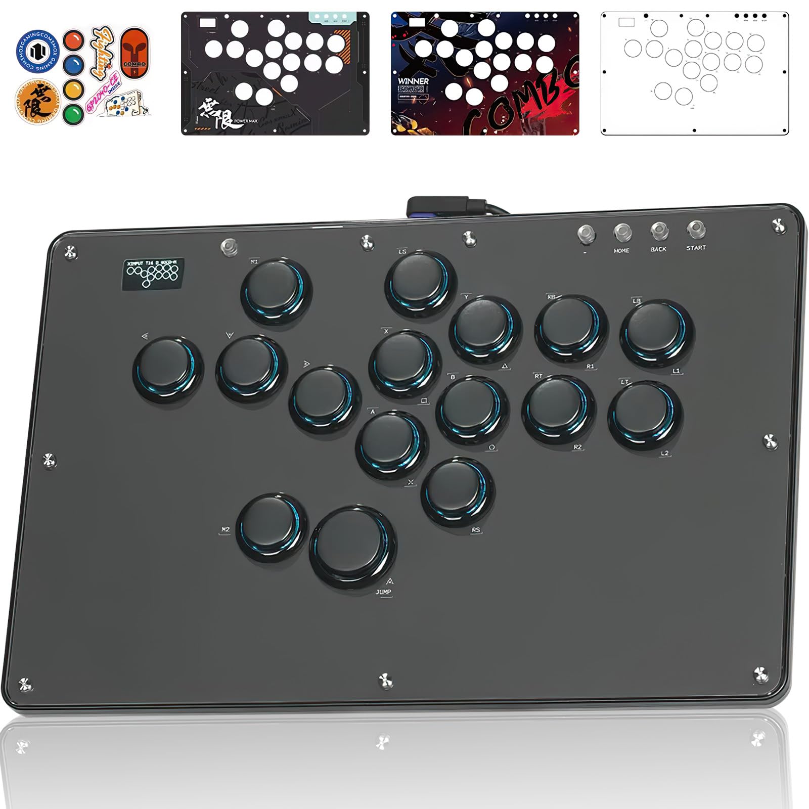 Amazon | Haute42 アケコン レバーレス レバーレスコントローラー U16