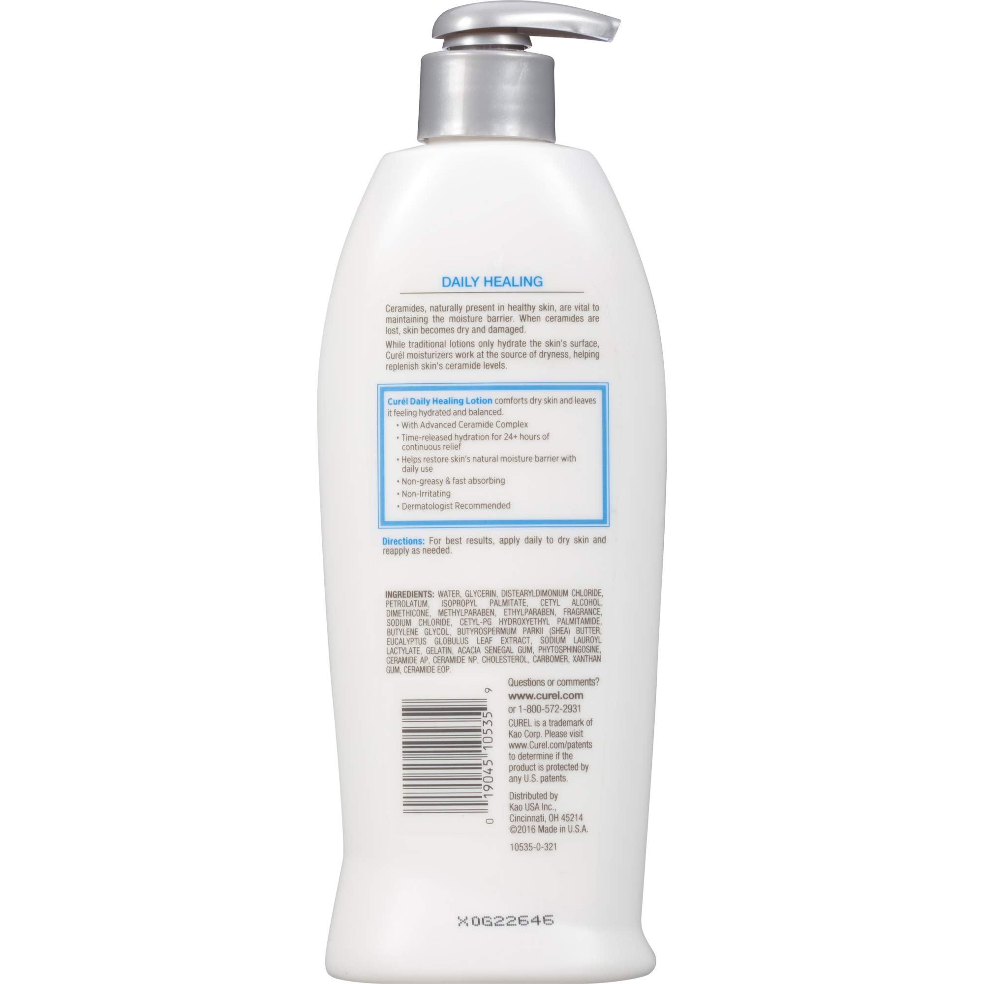 Amazon.com : Curel Daily Healing Original Lotion For Dry Skin, 13