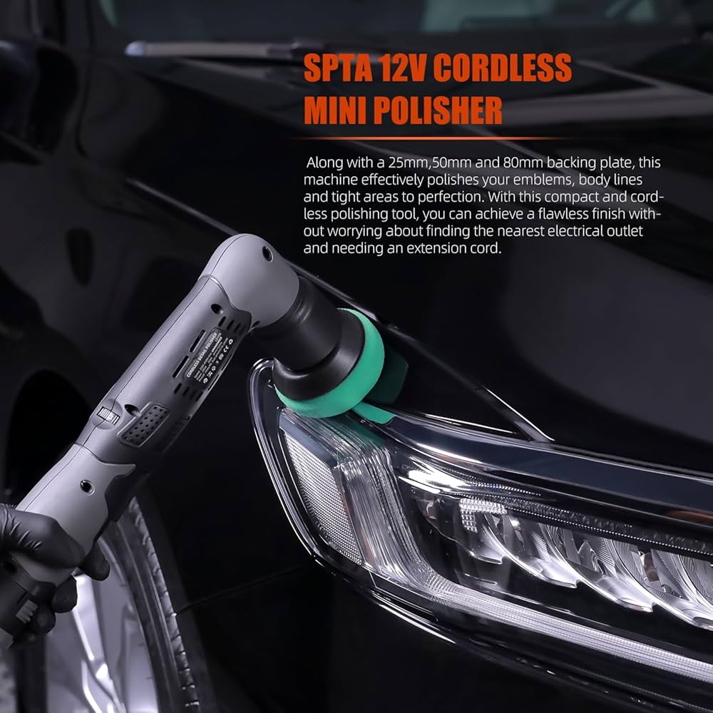 Amazon.co.jp: SPTA コードレスミニポリッシャー 12V コードレスマルチ